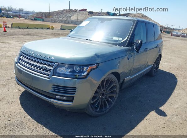 SALGS2EF3GA245986 2016 LAND ROVER RANGE ROVER Gray Front view