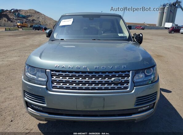 SALGS2EF3GA245986 2016 LAND ROVER RANGE ROVER Gray Instrument cluster view