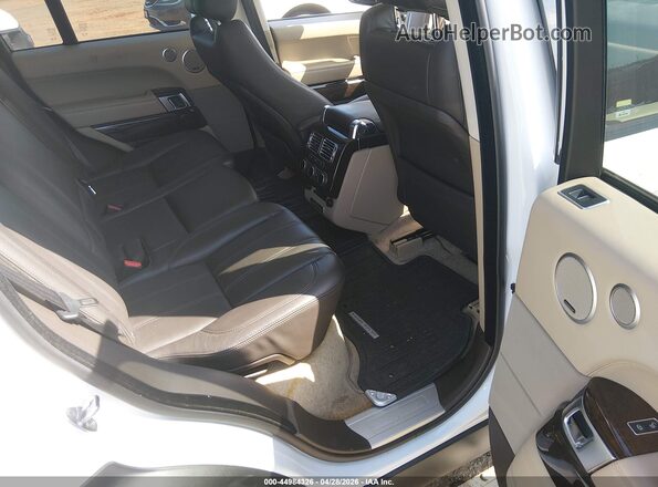 SALGS2EF7GA281857 2016 LAND ROVER RANGE ROVER White VIN კოდის სტიკერის ხედი