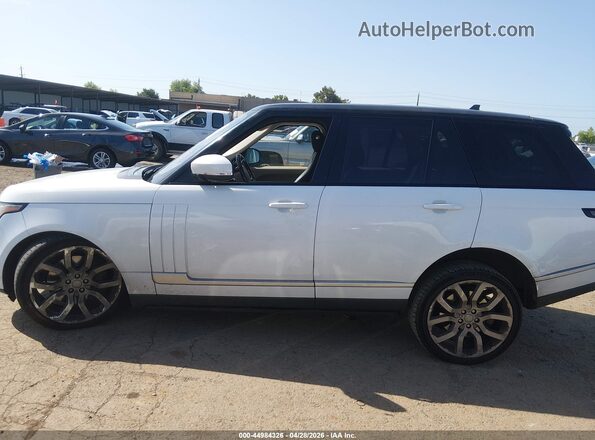 SALGS2EF7GA281857 2016 LAND ROVER RANGE ROVER White სალონის 360-გრადუსიანი ხედი