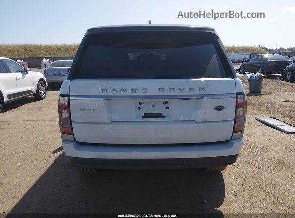SALGS2EF7GA281857 2016 LAND ROVER RANGE ROVER White 