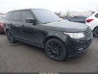 2016 Land Rover Range Rover 5.0l V8 Supercharged Black vin: SALGS2EF9GA276630