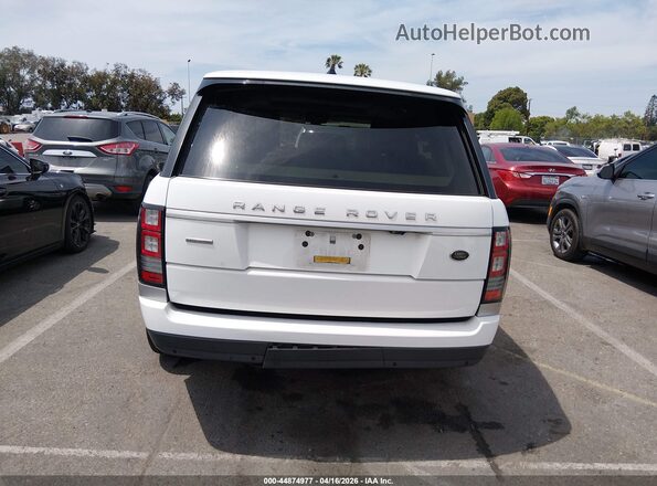 SALGS2FE0HA351982 2017 LAND ROVER RANGE ROVER Белый 