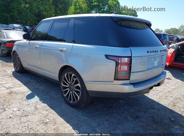 SALGS2FE2HA329031 2017 LAND ROVER RANGE ROVER Silver Tył lewy