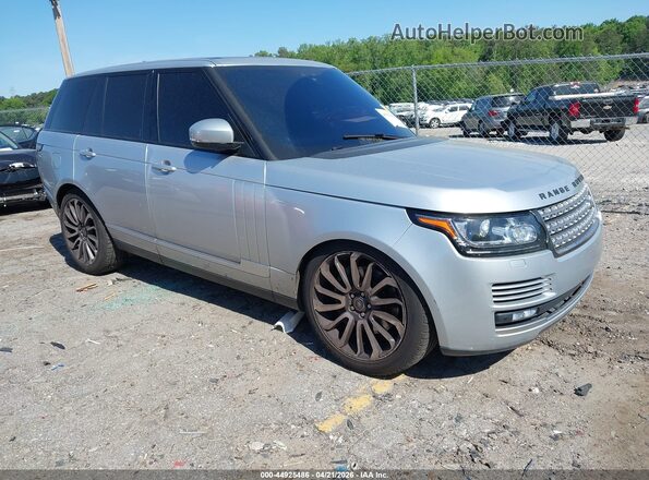 SALGS2FE2HA329031 2017 LAND ROVER RANGE ROVER Silver Przód prawy