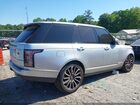 2017 Land Rover Range Rover 5.0l V8 Supercharged Silver vin: SALGS2FE2HA329031