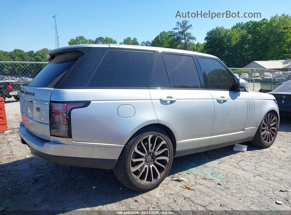 SALGS2FE2HA329031 2017 LAND ROVER RANGE ROVER Silver Widok z przodu