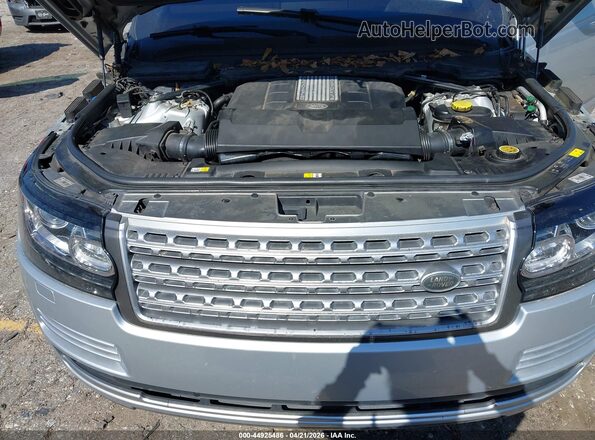 SALGS2FE2HA329031 2017 LAND ROVER RANGE ROVER Silver Widok z tyłu