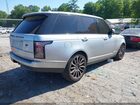 2017 Land Rover Range Rover 5.0l V8 Supercharged Silver vin: SALGS2FE2HA329031