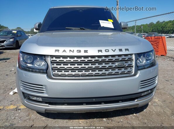 SALGS2FE2HA329031 2017 LAND ROVER RANGE ROVER Silver Widok zestawu wskaźników