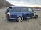 2017 Land Rover Range Rover Supercharged Синий vin: SALGS2FE2HA329417