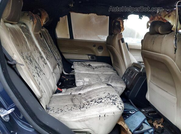 SALGS2FE2HA329417 2017 LAND ROVER RANGE Синий Вид задней части салона