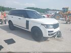 2017 Land Rover Range Rover 5.0l V8 Supercharged Белый vin: SALGS2FE2HA368606