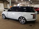 2017 Land Rover Range Rover Supercharged White vin: SALGS2FE6HA326097