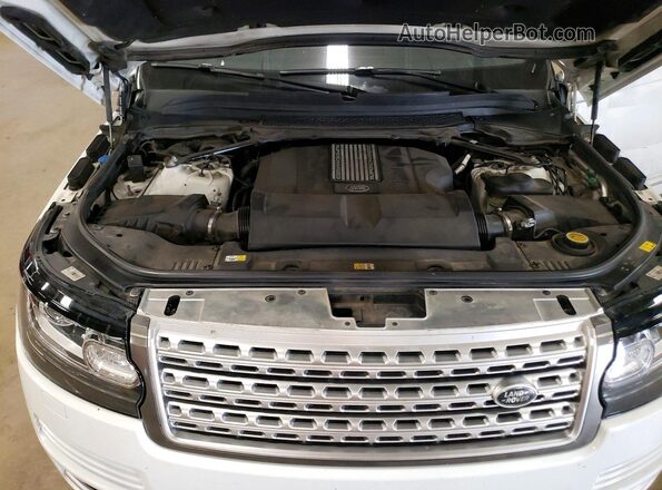 SALGS2FE6HA326097 2017 LAND ROVER RANGE White Вид підкапотного простору
