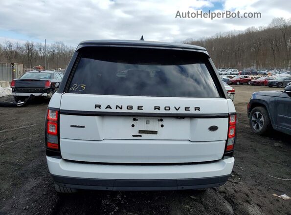 SALGS2FK8HA330531 2017 LAND ROVER RANGE White უკანა ხედი