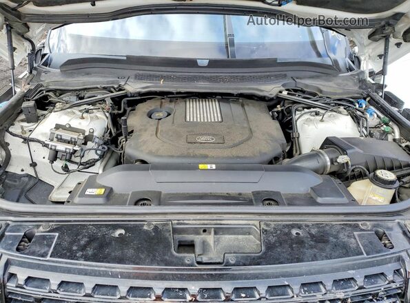 SALGS2FK8HA330531 2017 LAND ROVER RANGE White ძრავის განყოფილების ხედი