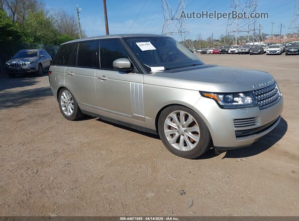 SALGS2FV7HA331048 2017 LAND ROVER RANGE ROVER Silver Передня права чверть