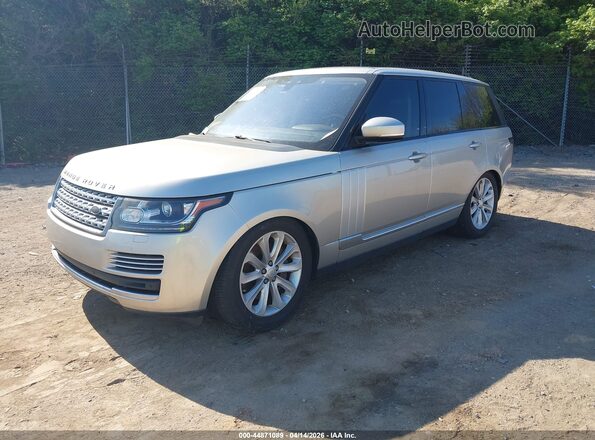 SALGS2FV7HA331048 2017 LAND ROVER RANGE ROVER Silver Передня ліва чверть