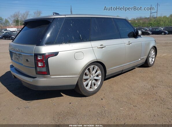 SALGS2FV7HA331048 2017 LAND ROVER RANGE ROVER Silver Задня права чверть