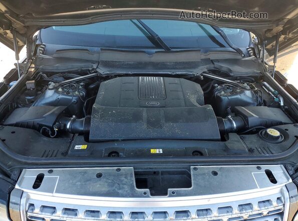 SALGS2FV9HA345890 2017 LAND ROVER RANGE Charcoal Vista del compartimento del motor