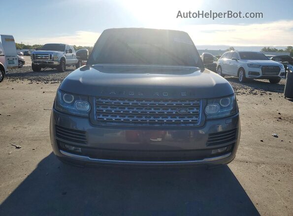 SALGS2FV9HA345890 2017 LAND ROVER RANGE Charcoal Vista frontal