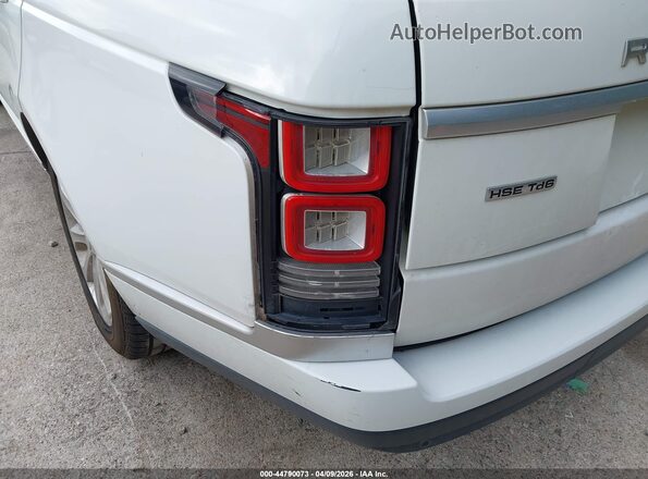 SALGS2KF9GA301675 2016 LAND ROVER RANGE ROVER Белый Вид спереди