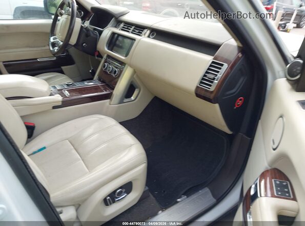 SALGS2KF9GA301675 2016 LAND ROVER RANGE ROVER Белый Вид салона спереди