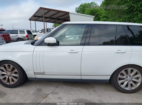 SALGS2KF9GA301675 2016 LAND ROVER RANGE ROVER Белый Панорамный вид салона 360°