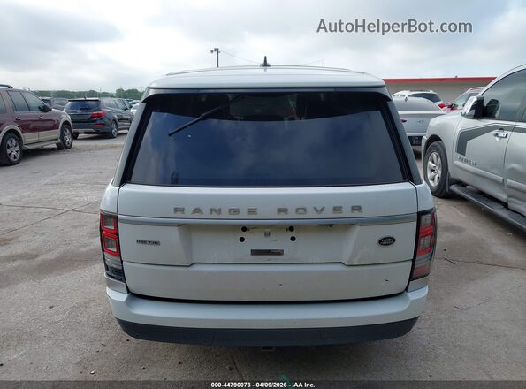 SALGS2KF9GA301675 2016 LAND ROVER RANGE ROVER Белый 