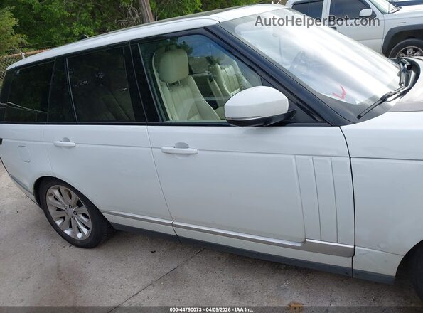 SALGS2KF9GA301675 2016 LAND ROVER RANGE ROVER Белый Вид задней части салона