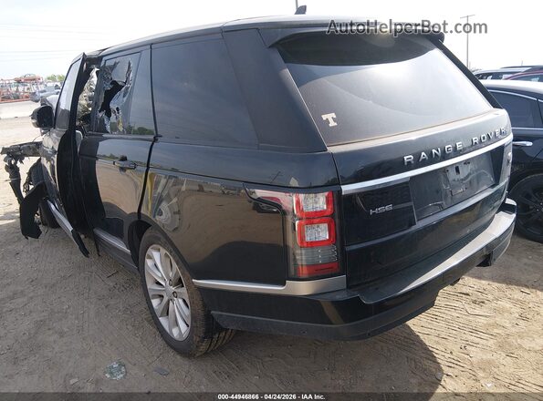 SALGS2PF5GA307658 2016 LAND ROVER RANGE ROVER Black Հետևի ձախ