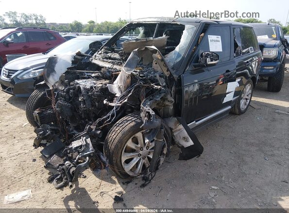 SALGS2PF5GA307658 2016 LAND ROVER RANGE ROVER Black Առջևի ձախ երեք քառորդ տեսարան