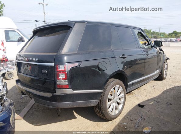 SALGS2PF5GA307658 2016 LAND ROVER RANGE ROVER Black Հետևի աջ