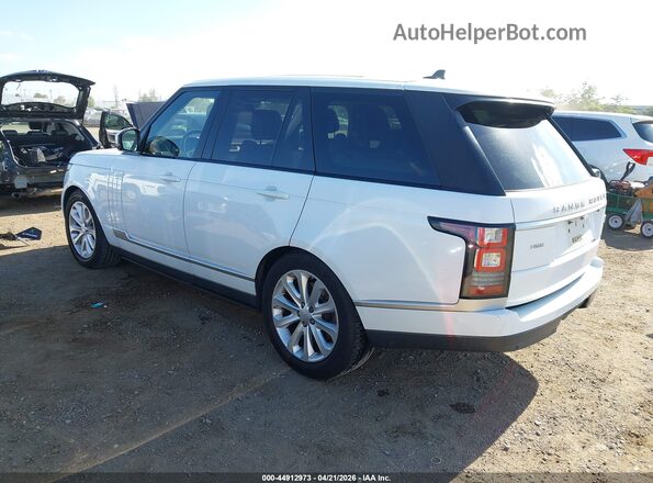 SALGS2PF7GA304955 2016 LAND ROVER RANGE ROVER White Tył lewy