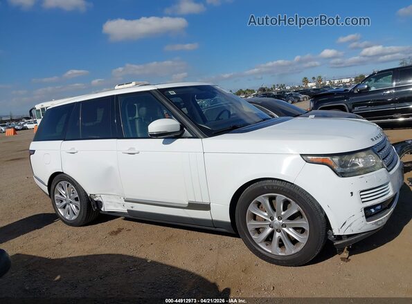 SALGS2PF7GA304955 2016 LAND ROVER RANGE ROVER White Widok wnętrza 360 stopni