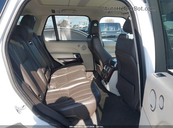 SALGS2PF7GA304955 2016 LAND ROVER RANGE ROVER White Widok naklejki z numerem VIN