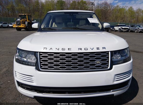 SALGS2PFXGA305002 2016 LAND ROVER RANGE ROVER White Front view