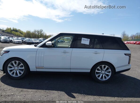 SALGS2PFXGA305002 2016 LAND ROVER RANGE ROVER White 360 interior view