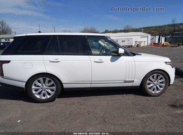 SALGS2PFXGA305002 2016 LAND ROVER RANGE ROVER White Rear interior view