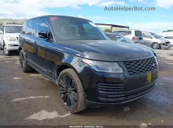 SALGS2RE3KA537096 2019 LAND ROVER RANGE ROVER Black Front right