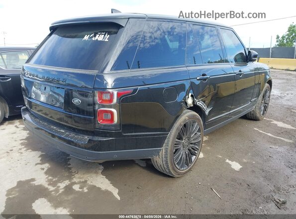 SALGS2RE3KA537096 2019 LAND ROVER RANGE ROVER Black Rear right
