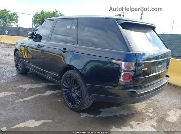 SALGS2RE3KA537096 2019 LAND ROVER RANGE ROVER Black Rear left