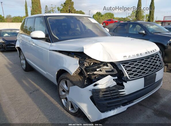 SALGS2RE4KA531081 2019 LAND ROVER RANGE ROVER White Front right