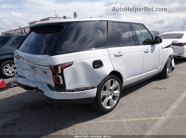 SALGS2RE4KA531081 2019 LAND ROVER RANGE ROVER White Rear right