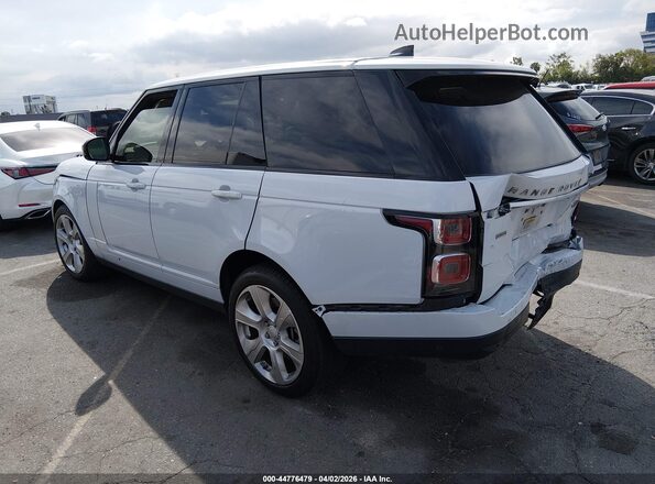 SALGS2RE4KA531081 2019 LAND ROVER RANGE ROVER White Rear left