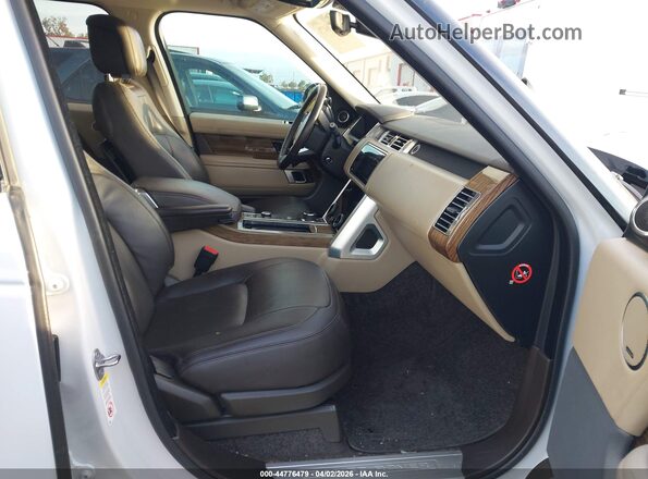 SALGS2RE4KA531081 2019 LAND ROVER RANGE ROVER White Front interior view