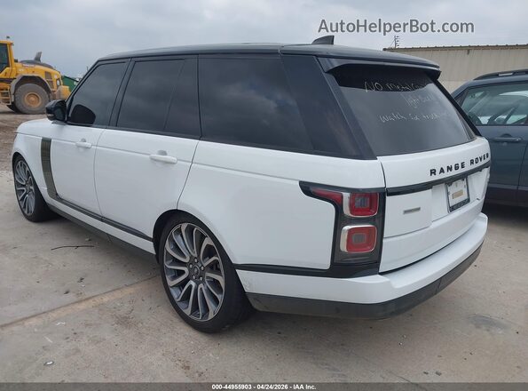 SALGS2RE5JA398801 2018 LAND ROVER RANGE ROVER Белый Задняя левая четверть