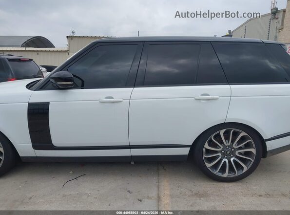 SALGS2RE5JA398801 2018 LAND ROVER RANGE ROVER Белый Панорамный вид салона 360°