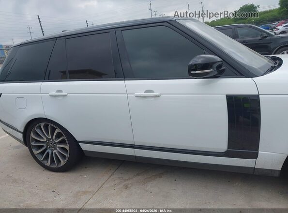 SALGS2RE5JA398801 2018 LAND ROVER RANGE ROVER Белый Вид задней части салона